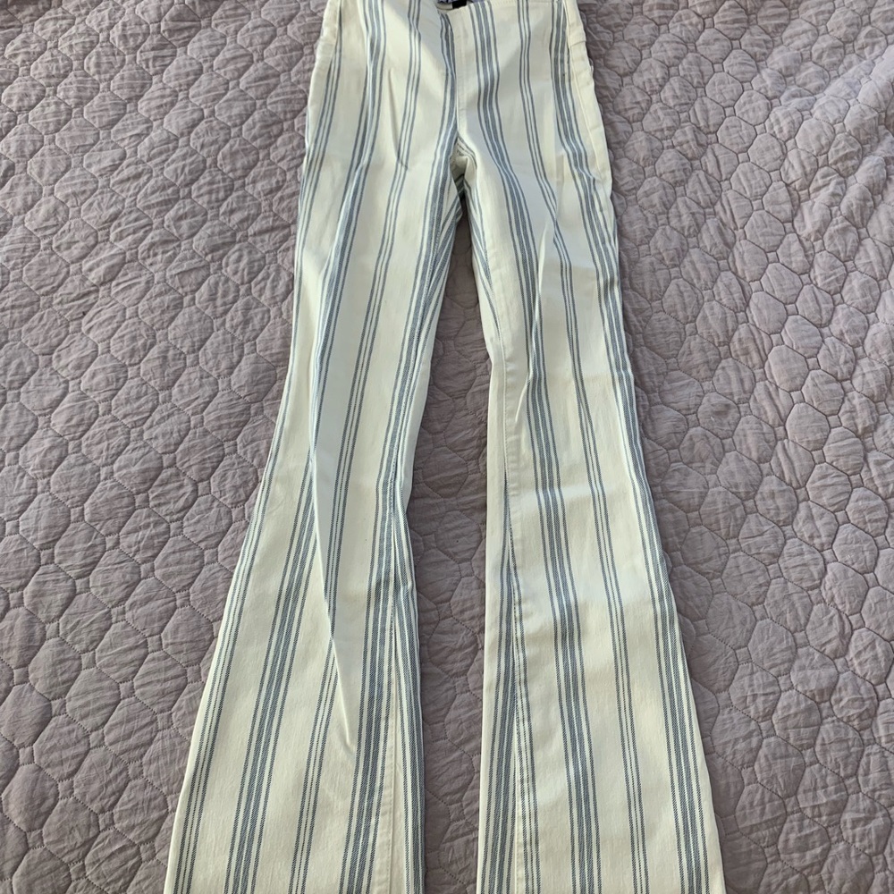 Striped Jeans